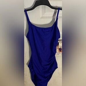 Cherokee Women's indigo Blue One Piece Swimsuit size 10 women’s